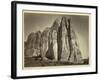 The South Side of Inscription Rock, 1873-Timothy O'Sullivan-Framed Photographic Print