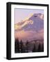 The South Sister at sunset, Deschutes National Forest, Oregon, USA-Charles Gurche-Framed Photographic Print