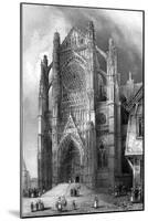 The South Transept of Beauvais Cathedral, France, 1836-Benjamin Winkles-Mounted Giclee Print