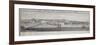 The South View of Berwick Upon Tweed, C.1743-45 (Pen and Ink and Wash on Paper)-Nathaniel Buck-Framed Giclee Print