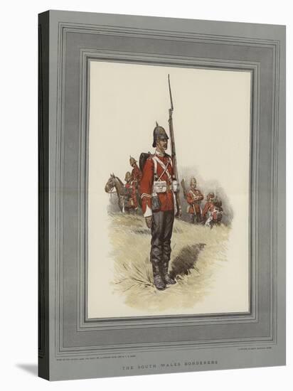 The South Wales Borderers-Charles Edwin Fripp-Stretched Canvas