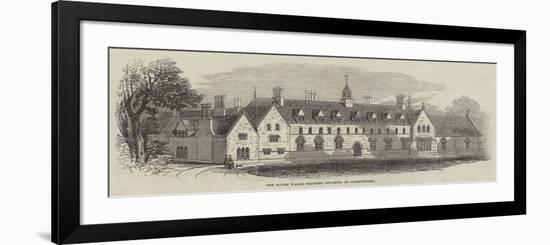 The South Wales Training College, at Carmarthen-null-Framed Giclee Print
