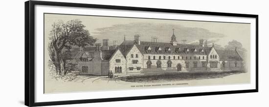 The South Wales Training College, at Carmarthen-null-Framed Giclee Print