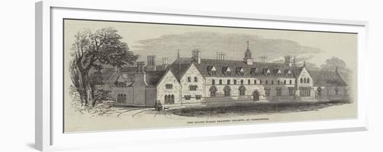 The South Wales Training College, at Carmarthen-null-Framed Giclee Print