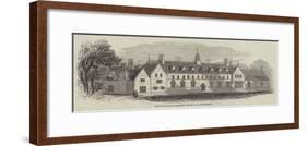 The South Wales Training College, at Carmarthen-null-Framed Giclee Print