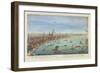 The South West Prospect of London, from Somerset Gardens to the Tower-Thomas Bowles-Framed Giclee Print