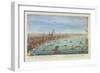 The South West Prospect of London, from Somerset Gardens to the Tower-Thomas Bowles-Framed Giclee Print