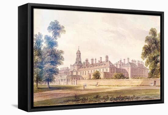 The South-West View of Kensington Palace, 1826-John Buckler-Framed Stretched Canvas