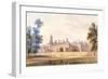 The South-West View of Kensington Palace, 1826-John Buckler-Framed Giclee Print