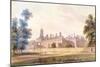 The South-West View of Kensington Palace, 1826-John Buckler-Mounted Giclee Print