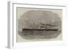 The South-Western Railway Company's New Royal Mail-Packet Normandy-Edwin Weedon-Framed Giclee Print