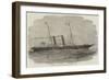 The South-Western Railway Company's New Steam-Ship Havre-Edwin Weedon-Framed Giclee Print