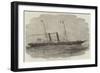 The South-Western Railway Company's New Steam-Ship Havre-Edwin Weedon-Framed Giclee Print