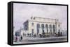 The South-Western Railway Station at Nine Elms Vauxhall, 1856-Thomas Hosmer Shepherd-Framed Stretched Canvas