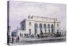 The South-Western Railway Station at Nine Elms Vauxhall, 1856-Thomas Hosmer Shepherd-Stretched Canvas