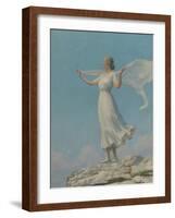 The South Wind-Charles Courtney Curran-Framed Premium Giclee Print