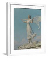 The South Wind-Charles Courtney Curran-Framed Premium Giclee Print