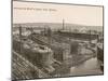 The South Yard of Harland and Wolff's Shipyards Belfast-null-Mounted Photographic Print