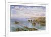 The Southern Coast of Guernsey, 1875 (W/C on Paper)-John Brett-Framed Giclee Print
