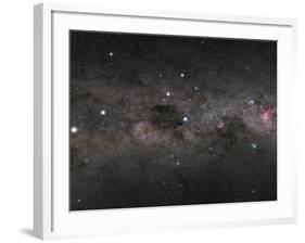 The Southern Cross and the Pointers in the Milky Way-null-Framed Photographic Print