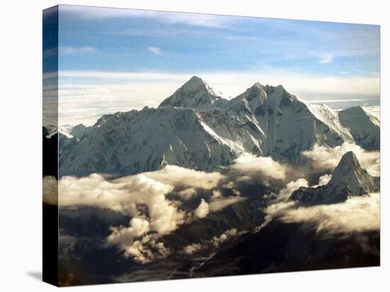The Southern Face of Mount Everest-null-Stretched Canvas