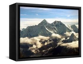 The Southern Face of Mount Everest-null-Framed Stretched Canvas