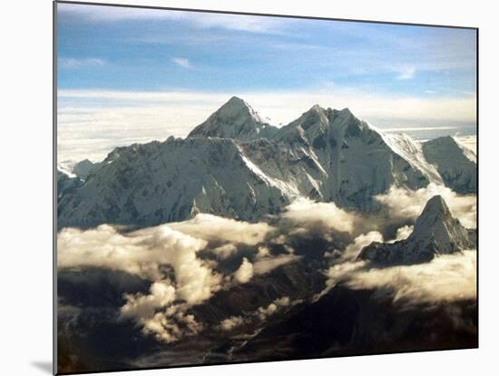 The Southern Face of Mount Everest-null-Mounted Photographic Print