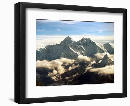 The Southern Face of Mount Everest-null-Framed Photographic Print