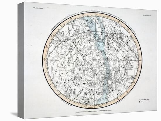 The Southern Hemisphere-Alexander Jamieson-Stretched Canvas