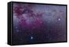 The Southern Milky Way and the Extensive Gum Nebula Complex-Stocktrek Images-Framed Stretched Canvas