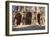 The Southern Portal of Chartres Cathedral-Julian Elliott-Framed Photographic Print