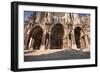 The Southern Portal of Chartres Cathedral-Julian Elliott-Framed Photographic Print