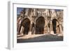 The Southern Portal of Chartres Cathedral-Julian Elliott-Framed Photographic Print