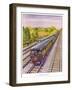 The Southern Railway's Electric Pullman Express the "Brighton Belle" Between London and Brighton-R.m. Clark-Framed Art Print