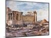 The Southern Side of the Erechtheum, with the Foundations of the Earlier Temple of Athena Polias-John Fulleylove-Mounted Giclee Print