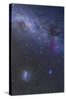 The Southern Sky and Milky Way from Canopus Up to the Carina Nebula-Stocktrek Images-Stretched Canvas