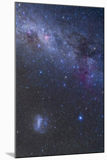 The Southern Sky and Milky Way from Canopus Up to the Carina Nebula-Stocktrek Images-Mounted Photographic Print