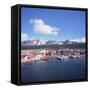 The Southernmost Port of Ushuaia, Argentina, South America-Geoff Renner-Framed Stretched Canvas