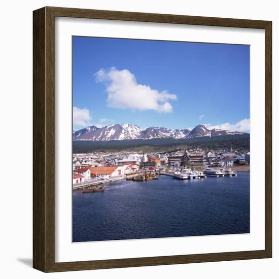 The Southernmost Port of Ushuaia, Argentina, South America-Geoff Renner-Framed Photographic Print