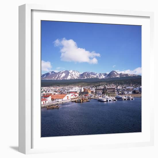 The Southernmost Port of Ushuaia, Argentina, South America-Geoff Renner-Framed Photographic Print