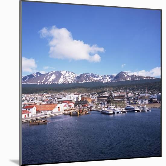 The Southernmost Port of Ushuaia, Argentina, South America-Geoff Renner-Mounted Photographic Print