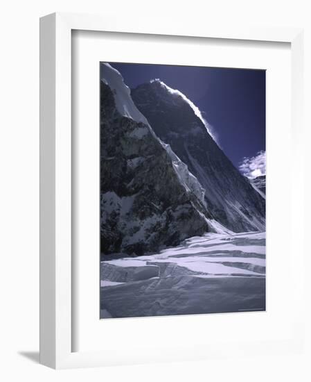 The Southside of Everest, Nepal-Michael Brown-Framed Photographic Print