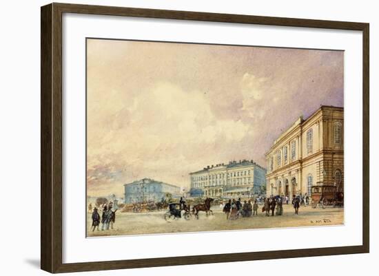The Southstation, Vienna-Alt Rudolf-Framed Premium Giclee Print
