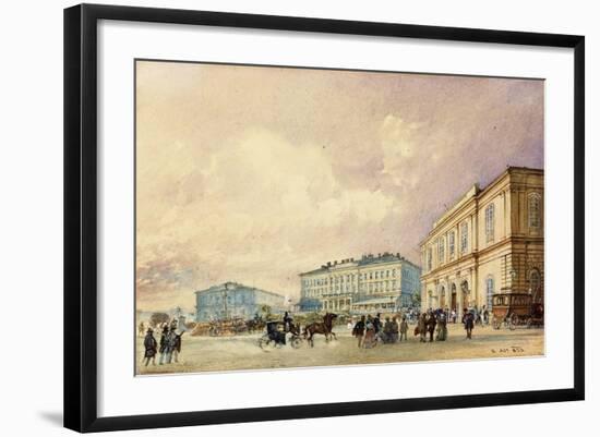 The Southstation, Vienna-Alt Rudolf-Framed Premium Giclee Print