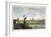 The Southwark Iron Bridge, London, 1822-null-Framed Giclee Print