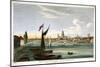 The Southwark Iron Bridge, London, 1822-null-Mounted Giclee Print
