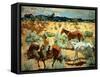 The Southwest-Walter Ufer-Framed Stretched Canvas