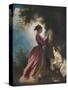 'The Souvenir (Le chiffre d'amour)', c1775-80, (1911)-Jean-Honore Fragonard-Stretched Canvas