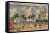 'The Sovereign. Miami Beach, Florida', c1940s-Unknown-Framed Stretched Canvas