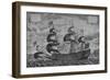 'The Sovereign of the Seas', c1637-J Payne-Framed Giclee Print